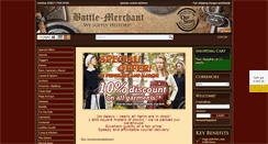 Desktop Screenshot of battlemerchant.com