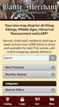 Mobile Screenshot of battlemerchant.com